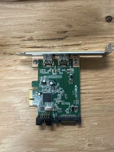 HP 491886-002 Firewire Card PCI-EXPRESS IEEE Dual Interface 632487-001 - Picture 1 of 2