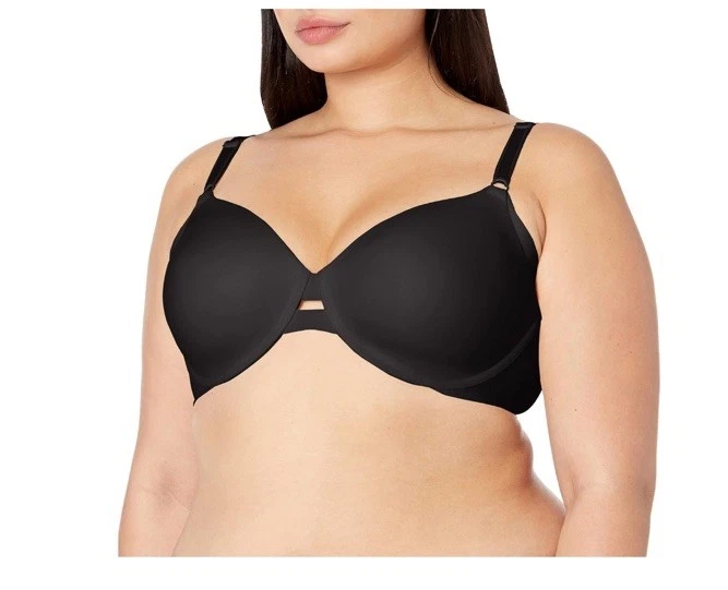 Warner's Bra Size 34d No Side Effects 01356 Underwire Black B45