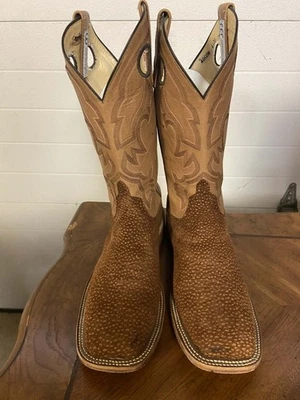 Hombres Anderson Bean Rust Carpincho con Mármol Salvaje Oeste Cabra Prendas para el torso 10D CBoy Botas Foto 1 de 3