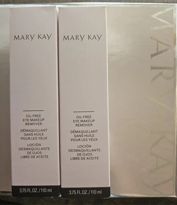 Lote de (2) desmaquillante de ojos Mary Kay sin aceite 3,75 fl. oz nuevo en caja Foto 1 de 2