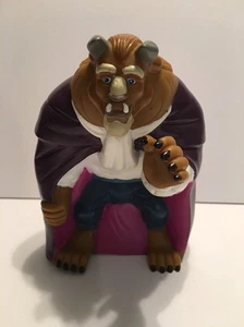 VINTAGE 1992 DISNEY DIE SCHÖNE UND DAS BIEST HANDPUPPEN VINYL PIZZA HUT - Bild 1 von 4