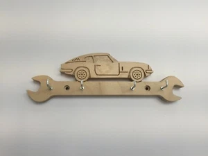 Triumph GT6 Spitfire Oldtimer Schlüsselhaken - Holz Handarbeit Schlüsselaufhänger - Bild 1 von 6