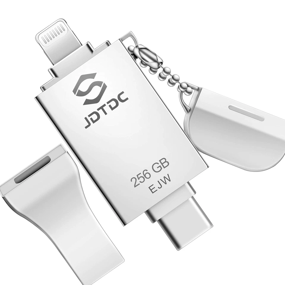 256GB Apple MFi Certified iPhone-Photo-Stick, 3 in 1 USB3.0 Photo-Stick-for-i... - Image 1 of 4