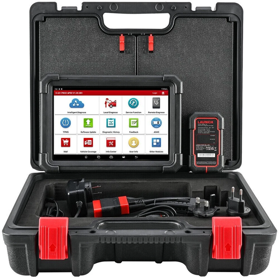 LAUNCH X431 PRO3 APEX OBD2 Auto Diagnostic Tool Car Scanner Bidirectional Test
