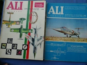 AEREONAUTICA-ALI NUOVE-RIVISTA D'AVIAZIONE-20 NUMERI 1958 - Picture 1 of 10