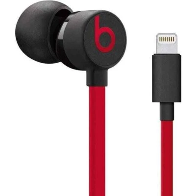 Beats by Dr. Dre urBeats3 Wired Headphones In-Ear Lightning For iOS Red - Image 1 of 4