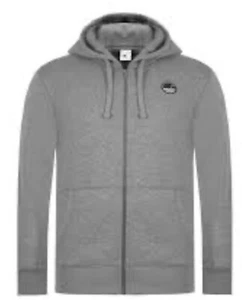 Sudadera con capucha Soulcal&Co Signature cremallera completa para hombre color carbón talla grande Reino Unido (RefR10) - Imagen 1 de 1