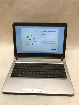 HP 430 G3 14" Laptop Celeron 3855U 1.6GHz 8GB RAM 128GB SSD WIN 11 C-Grade - -DW - Image 1 of 4
