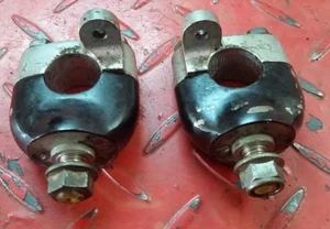 83-89 Honda Handlebar Clamp Holder Riser TRX350 Fourtrax ATC 53130-HA7-670 Stunt - Picture 1 of 10