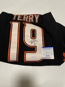Camiseta deportiva de hockey firmada autografiada de los Anaheim Ducks PSA ADN certificado de autenticidad a - Imagen 1 de 2