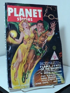 Planet Stories -1948 - British pulp - Ray Bradbury - Picture 1 of 2