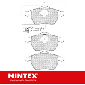 Mintex MDB2041 Brake Pads - Picture 1 of 1