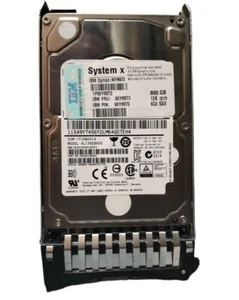 90Y8872 600GB 10K 6Gbps SAS 2.5" SFF G2HS HDD FRU: 90Y8873 - Picture 1 of 5