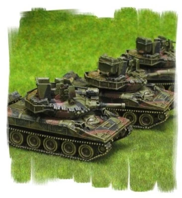 ¡Pintado! - Pelotón tanque Sheridan (3 vehículos) - 15 mm Team Yankee Foto 1 de 2