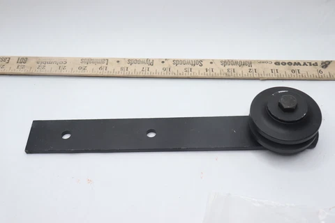 Barn Door Roller Black 10-3/4" x 2-3/4" Cover
