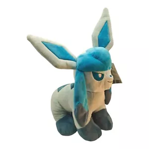Build A Bear Pokemon Glaceon Infevee Evolution Plush NWT - Picture 1 of 12