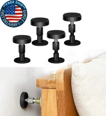 Herramienta antivibración para marcos de cama con rosca ajustável, 4 piezas - Imagem 1 de 4