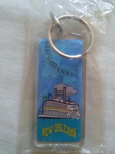 New Orleans Louisiana 2,5 Zoll Dampfschiff, Fähre Schlüsselanhänger - Bild 1 von 2