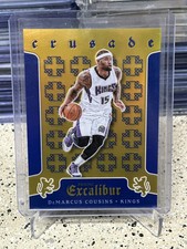 2015-16 Panini Excalibur Crusade Blue #4 DeMarcus Cousins 195/199! SP!! Kings