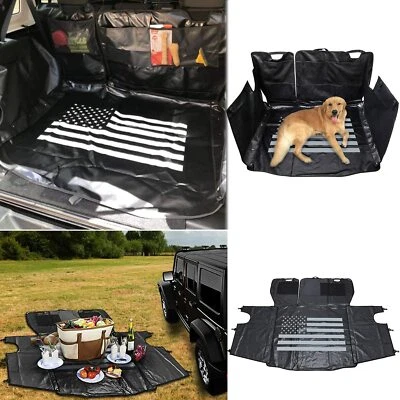 Pet Dog Car Seat Cover Trunk Cargo Liner for Jeep Wrangler JL 2018-2023 4Dr - Image 1 of 4