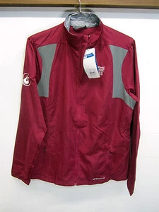 NWT $90 Brooks Windbreaker Jacket Rock'n'Roll Marathon San Antonio maroon sz 2XL - Picture 1 of 9