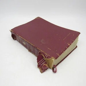 1992 NIV The Full Life Study Bible Burgundy Bonded Leather - USED/WORN - Picture 1 of 12