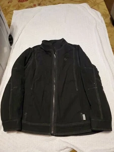 Wolverine Damen Größe Medium Porter Canvas schwarz isolierte Jacke G1603A - Bild 1 von 11