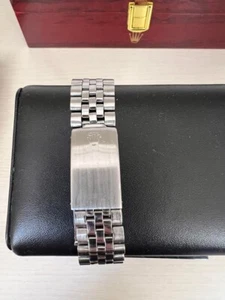 Genuine Rolex Winding Bracelet 1601 Vintage Stainless Steel Men's Silver Used - Picture 1 of 15