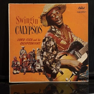 Lord Flea & His Calypsonians – Swingin’ Calypsos 1957 Capitol 1st Press EX Vinyl - Picture 1 of 8
