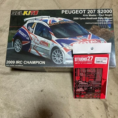 BELKITS 1/24 Peugeot 207 S2000 Model Kit con parti di incisione Studio27 mai ... - Immagine 1 di 4