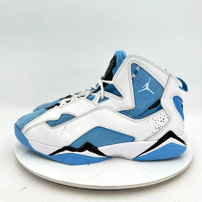 Tênis Nike Air Jordan True Flight masculino tamanho 9 342964 140 branco azul universitário - Imagem 1 de 4