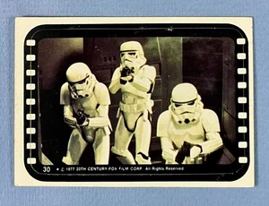 1977 Topps Star Wars Sticker - Stormtroppers #30 - Picture 1 of 2