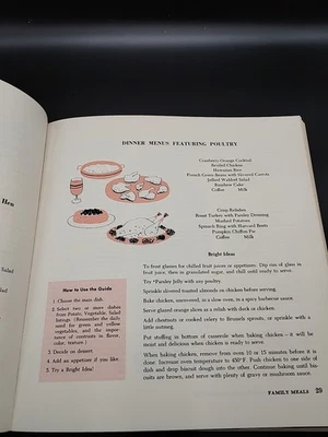 Vintage 1959 The General Foods Kitchens Cookbook Hard Cover - Image 1 of 4