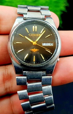 Vintage Of CITIZEN Automatic 21 Jewels Men Wrish Watch Day Date Japan Made - Image 1 of 4