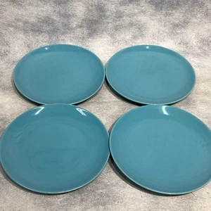 IKEA FARGRIK Set di 4 piatti da pranzo insalata blu 15199 turchese - Foto 1 di 7