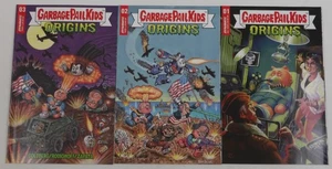 Garbage Pail Kids Origins #1-3 VF/NM complete series - all A variants - Picture 1 of 1