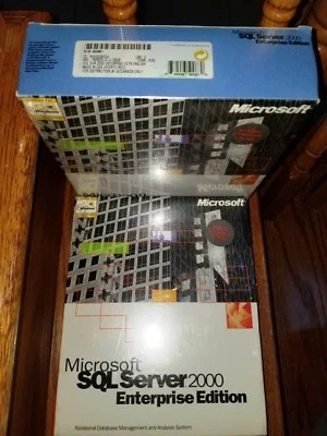 Microsoft SQL Server 2000, SKU 810-00961, Sealed Retail Box, 1-Processor License - Image 1 of 2