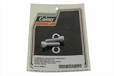  V-Twin 车头灯遮阳板安装套件 Allen 类型适用于 Harley Davidson  — 第 1/1 张图片