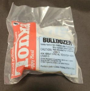 McDonald's 1994 Sealed Tonka "Bulldozer" Happy Meal Toy - Picture 1 of 2