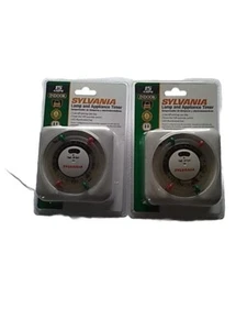 Sylvania Lamp And Appliance Timer #S.A 011 Lot Of 2 - Picture 1 of 2