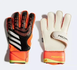 Adidas Predator GL FS Match Youth Goalkeeper Gloves IQ4036 Size 7 NEW SHIPSFREE - Picture 1 of 11