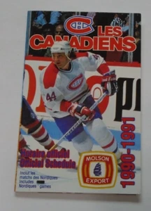MONTREAL CANADIANS NHL pocket schedule 1990-91 RICHER - Foto 1 di 2
