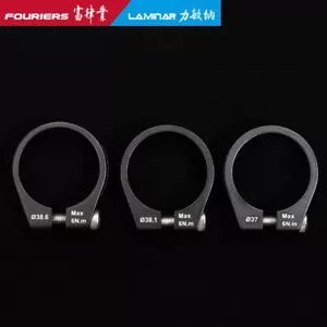 Fouriers Fahrrad Sitzpfostenklemme MTB Klappfahrrad Sitzpfostenklemme 37、38,1、38,6 mm - Bild 1 von 12