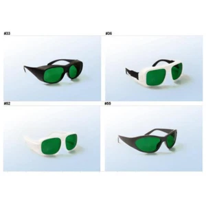 Gafas protectoras láser rojas 200-450nm&630-660nm&800-1100nm protección láser YAG - Imagen 1 de 10