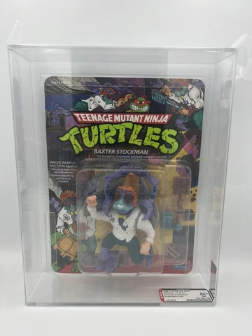 TMNT Baxter Stockman 1989 New Sealed AFA 80+ Cover