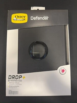 New OTTERBOX DEFENDER CASE FOR iPAD 7th, 8th 9th GEN BLACK - Image 1 of 2