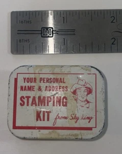 1953 Sky King Stamping Kit Advertisement Premium - Picture 1 of 3