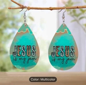 Jesus ist meine Marmelade Ohrringe - herrlich religiös - süß - - Bild 1 von 3