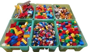 Lego Duplo Starter Set Collezione Pietre Animali Piastra Veicolo 80-300 Pezzi - Foto 1 di 5