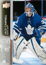 Jack Campbell 2021-22 Upper Deck Hockey Series 1 Card #167 Toronto Maple Leafs